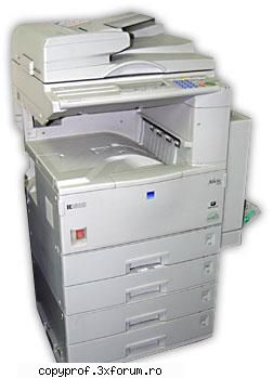 de vanzare un copiator ricoh aficio are :fax,ardf (auto reverse document de printare,4 sertare de