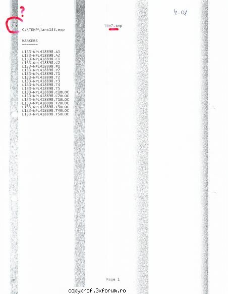 IR 2016 - Hirtia e setata pe A4 . Dungile apar perpedicular - COPIATOARE