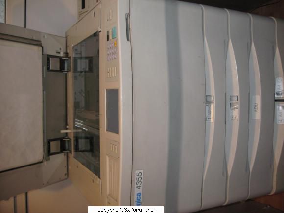 rata pe minut: 20file
- poate copia: hartie normala, carti 
- timp incalzire : capacitate incarcare